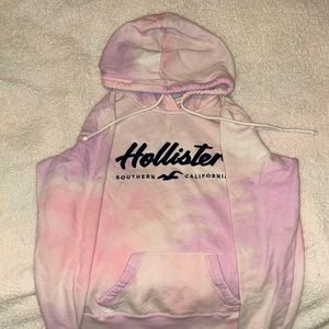 Hollister tie dye hoodie
